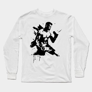 fight design Long Sleeve T-Shirt